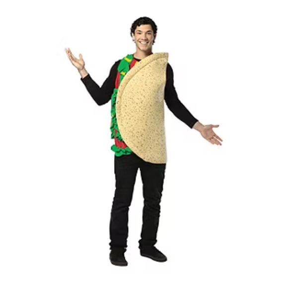 Spirit Other - Spirit Adult Taco Costume with Tan and Green